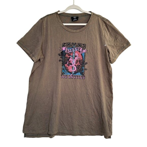 NWOT CCX City Chic Graphic Tee Los Angeles Size M/18 - Picture 1 of 5